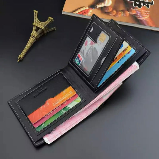 Men's Wallet Short Multi-card Coin Purse - Raahi Pk