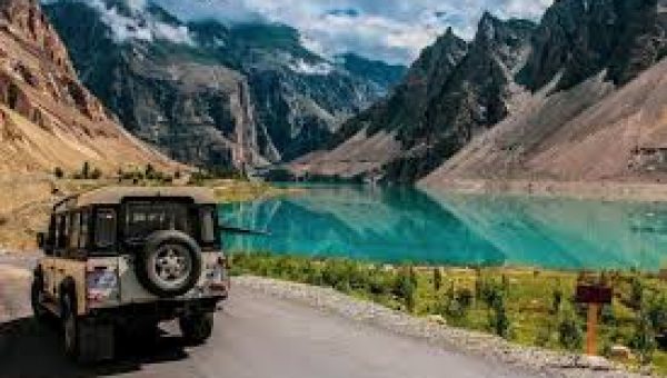 Snow-capped mountains and rugged peaks of Northern Pakistan’s Karakoram and Himalayan ranges